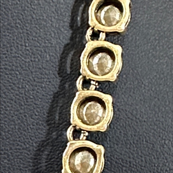 J Crew AB Brûlée & Emerald Green Crystal Statement Necklace - Picture 10 of 16